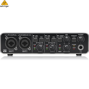 Sound Card Behringer UMC204HD